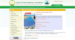 Desktop Screenshot of clinmedkaz.org